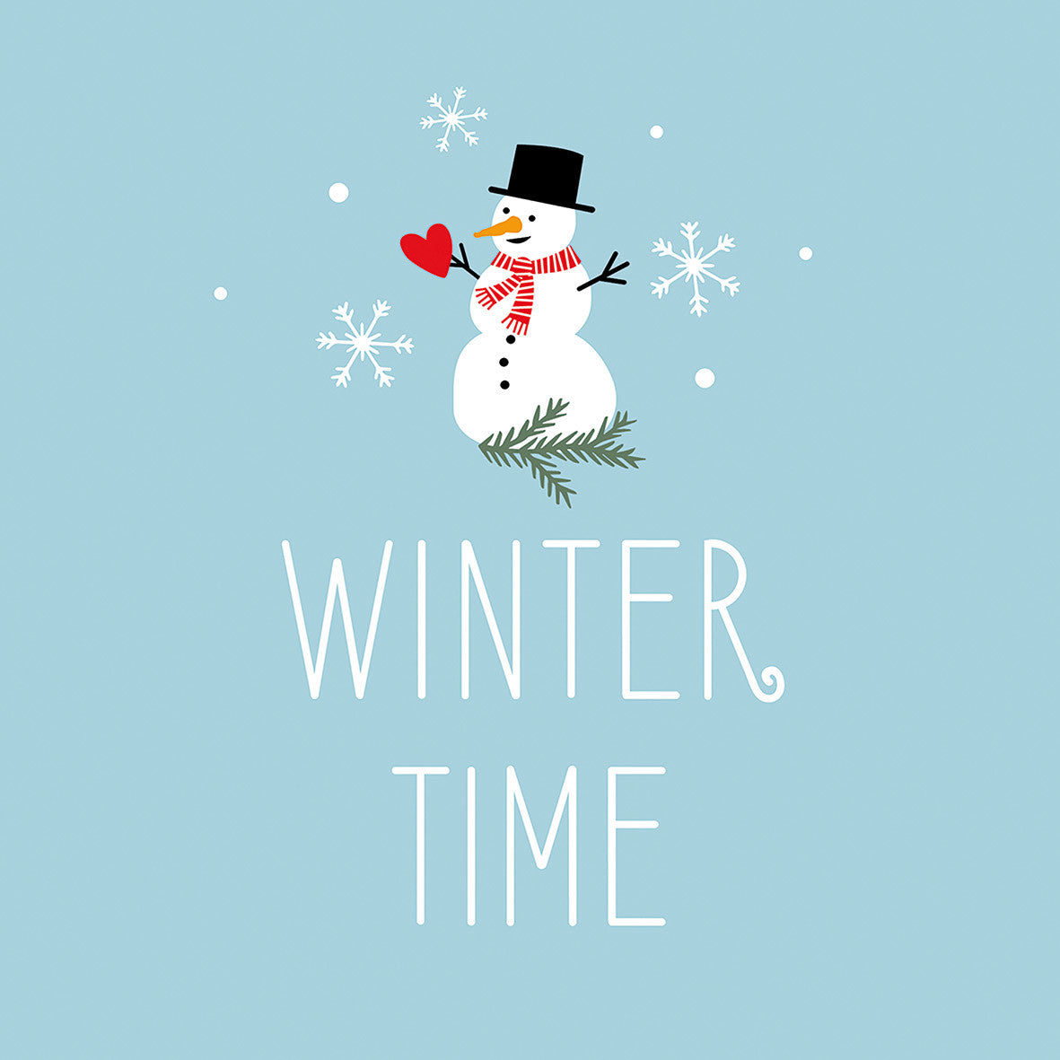 PPD Servetten 33x33cm - Winter Time