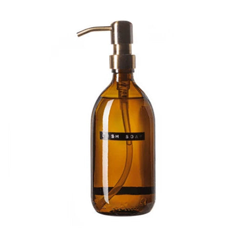 WELLMARK Afwasmiddel 500ml - DISH SOAP amber/ messing pomp
