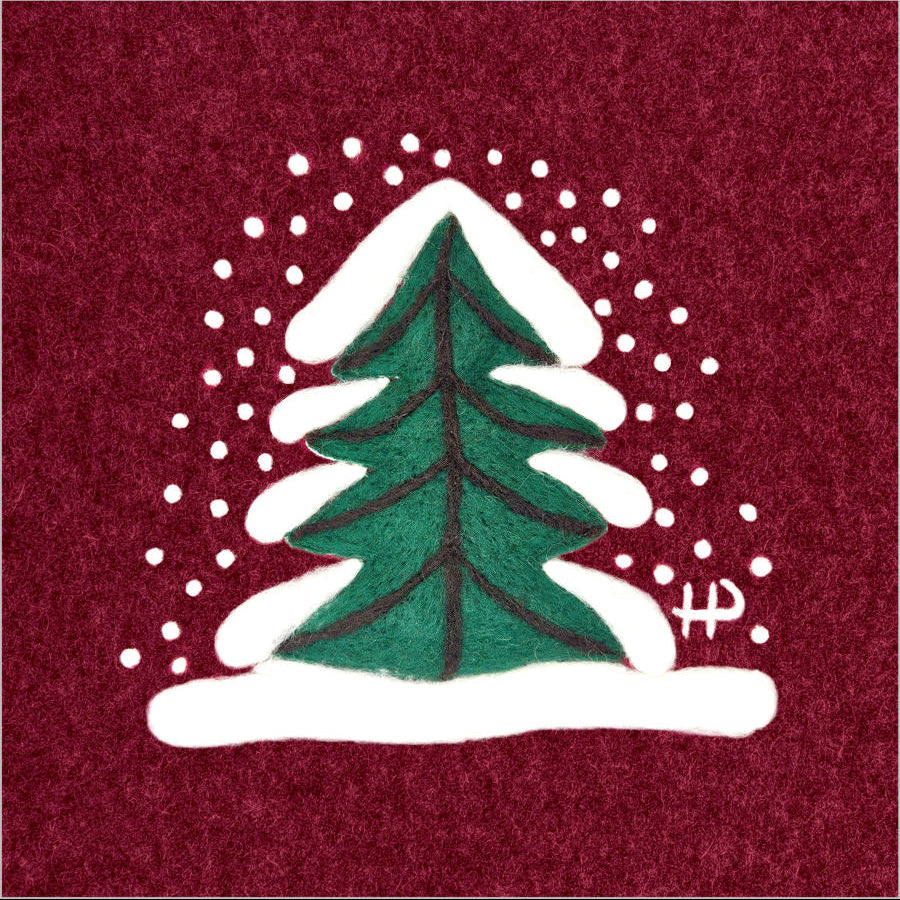 PPD Servetten 25x25cm - Spar in de sneeuw