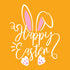 PPD Servetten 33x33cm - Happy Easter orange