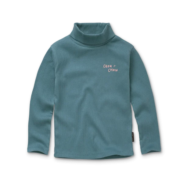 SPROET & SPROUT Turtle neck chou chou - shady green - 2j.