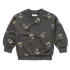 SPROET & SPROUT Sweatshirt space cat print - washed black - 4j.