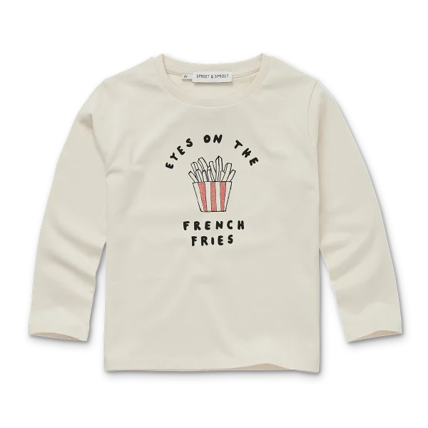 SPROET & SPROUT T-shirt french fries - ivory - 5j.