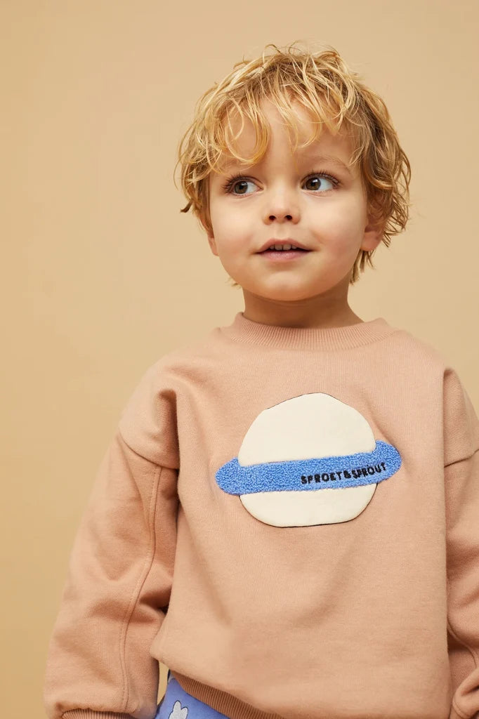 SPROET & SPROUT Sweatshirt saturn - praline - 5j.
