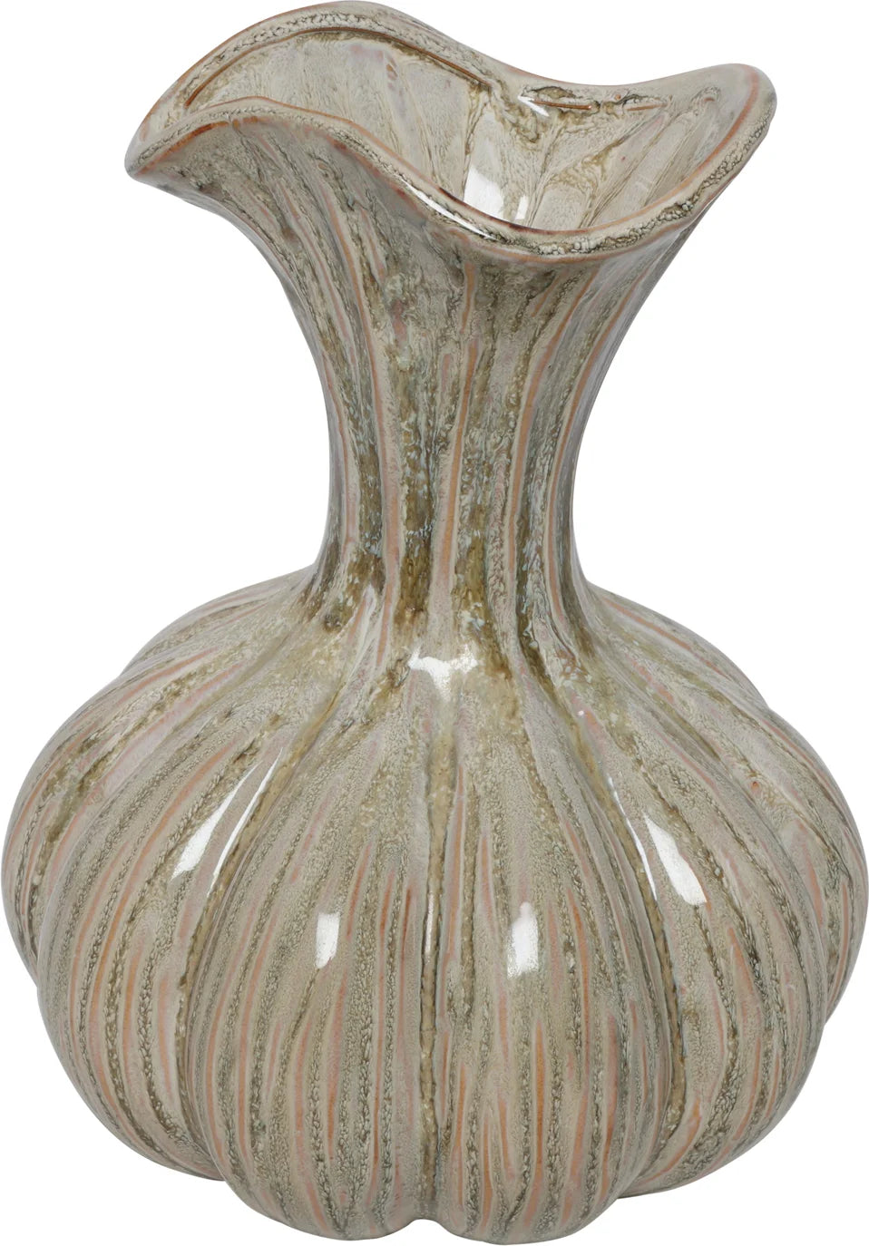 Vaas Calix 22.5x26cm - veelkleurig