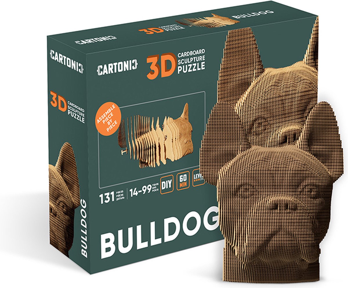 CARTONIC 3D puzzel - Bulldog