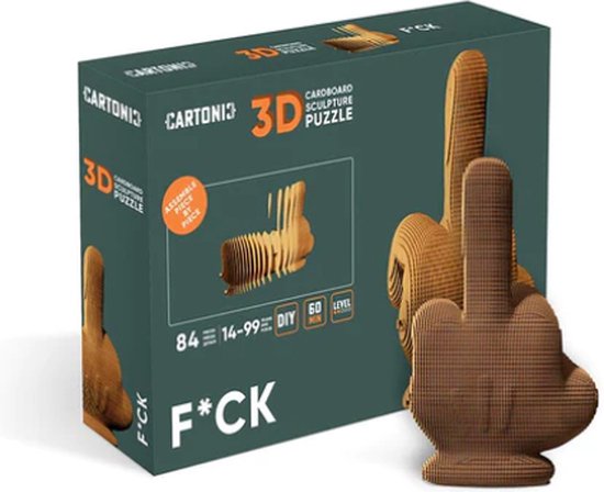 CARTONIC 3D puzzel - F*ck