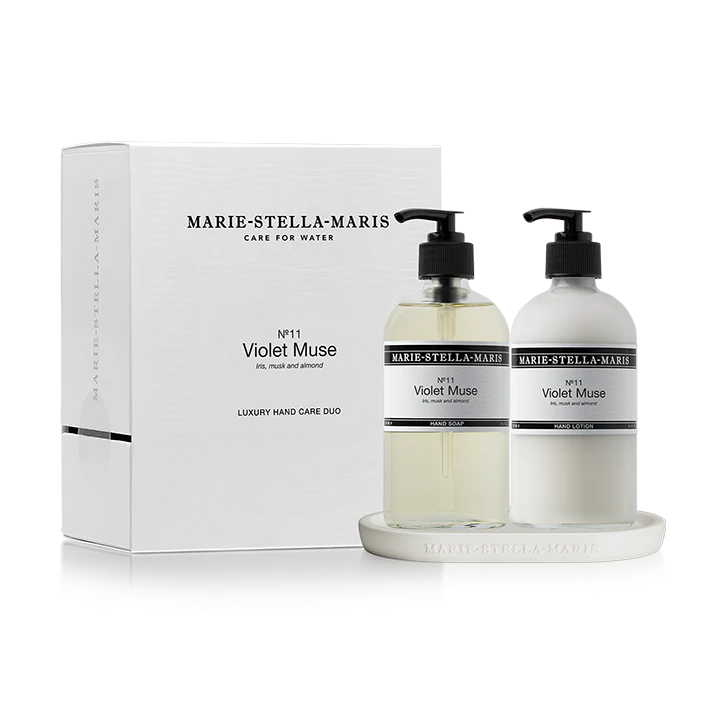 MARIE STELLA MARIS Luxury hand care duo - No. 11 Violet muse