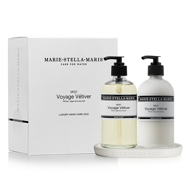 MARIE STELLA MARIS Luxury hand care duo - No. 07 Voyage vetiver TU UC