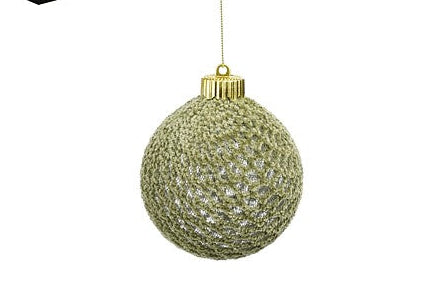 MICA kerstbal onbreekbaar 10cm - groen