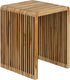 MICA Yonker bijzettafel - L 44x34x50cm - bruin 1153355