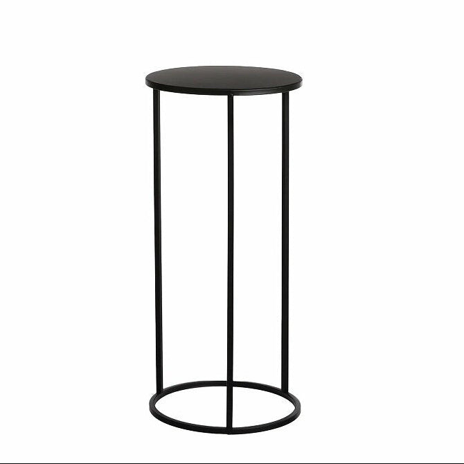 MICA Quinty bijzettafel - L 70x32cm - metaal zwart 1076635