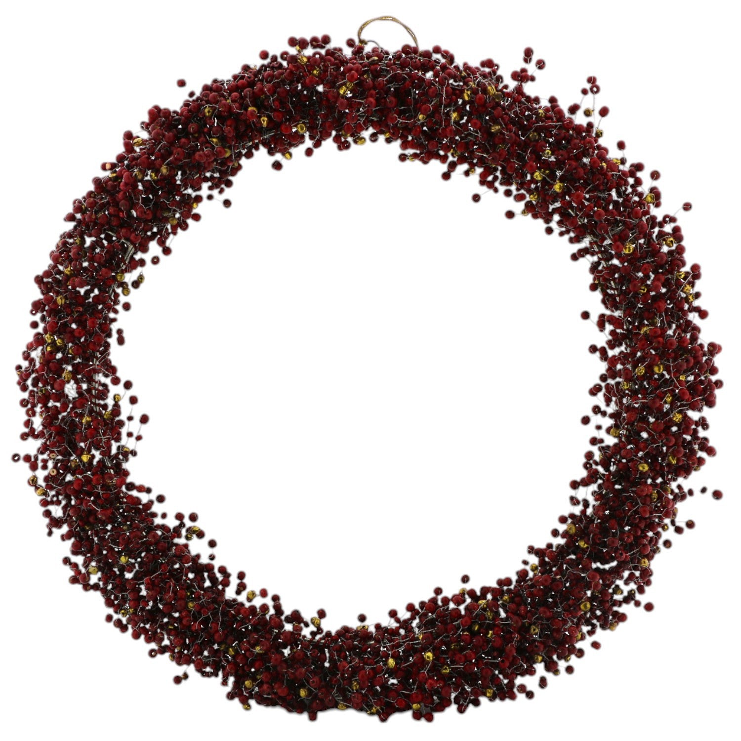 HOME SOCIETY Bodhi krans - rood - L