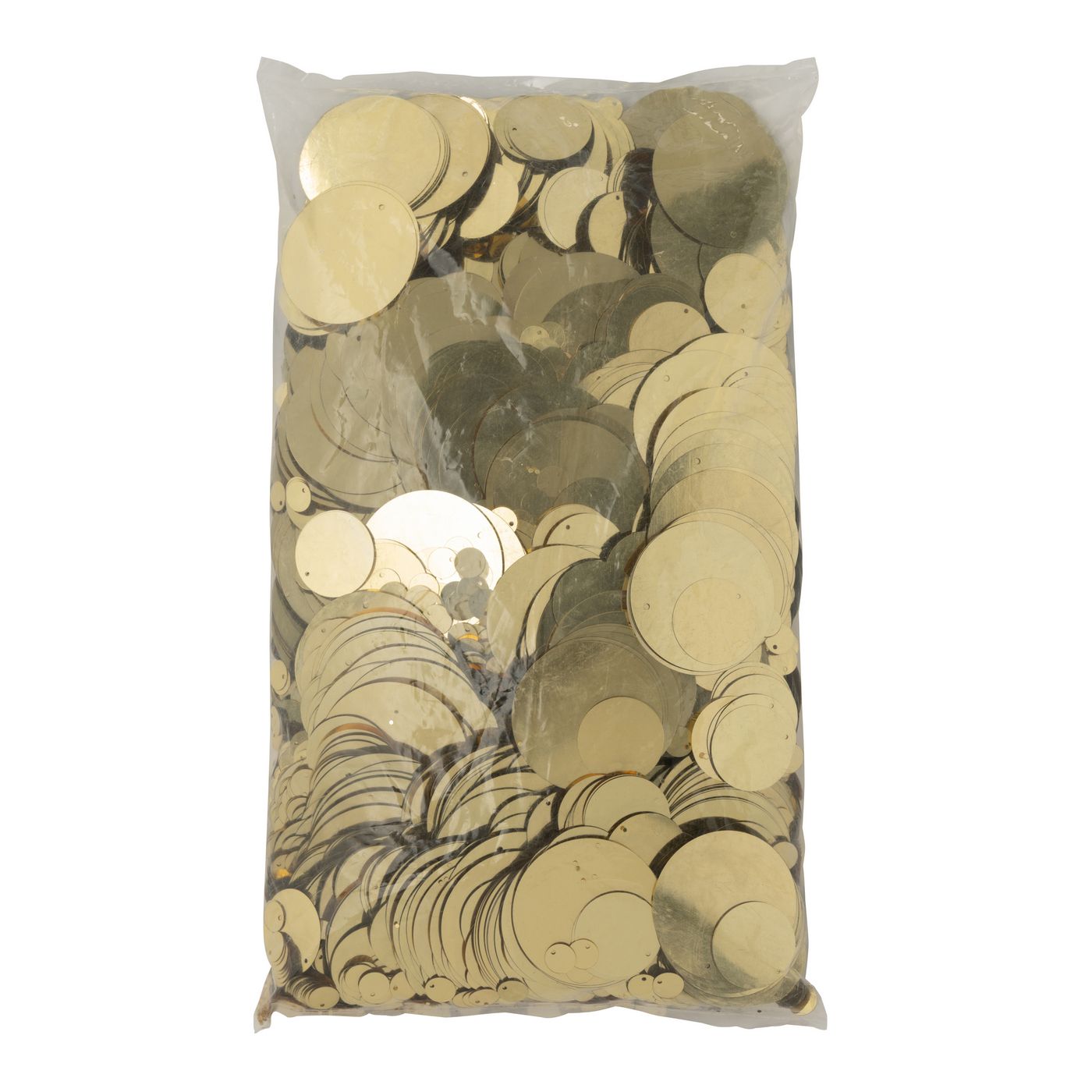 JLINE Pailletten rond pvc - goud