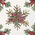 IHR Servetten 33x33cm - Stars From Branches grey 3988001345