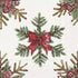 IHR Servetten 25x25cm - Stars From branches grey 3988002345