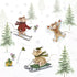 IHR Servetten 33x33cm - Winter Snow Fun mix 3989701000