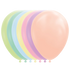 FIESTA 50 ballonnen 30cm - macaron gemengd