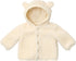 LITTLE DUTCH Teddy jasje - off white - 50/56