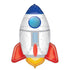 FIESTA Folieballon supergroot - Rocket Space