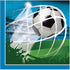 2-laags papieren lunch servetten 33x33cm FSC - Voetbal fans