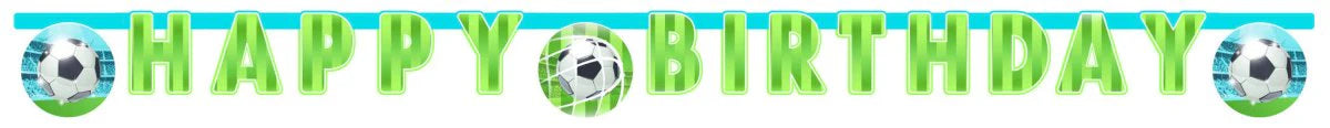 FIESTA Happy Birthday banner FSC - voetbalfans