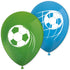 FIESTA 8 bedrukte ballonnen - waaiers