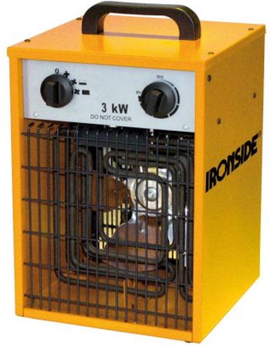 IRONSIDE Heater 3KW Thermostaat + voet IPX4 IR203254