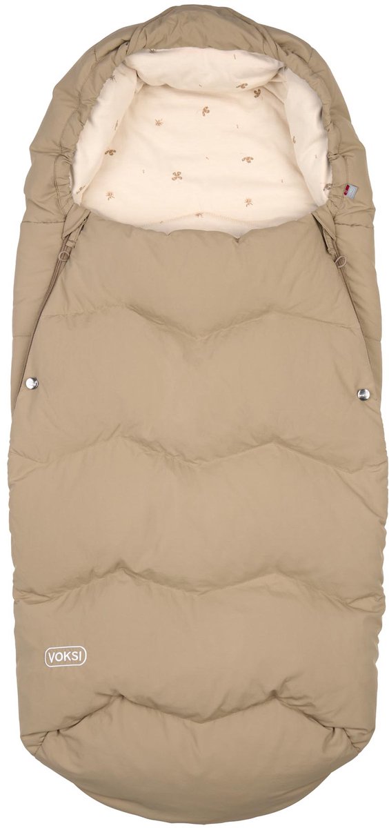 VOKSI Explorer voetenzak cover - dark sand
