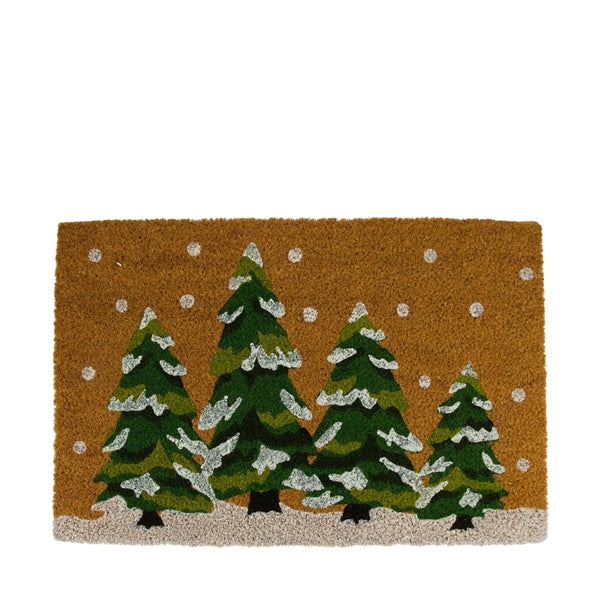 DKNC Deurmat coco - 58x38cm - christmas tree