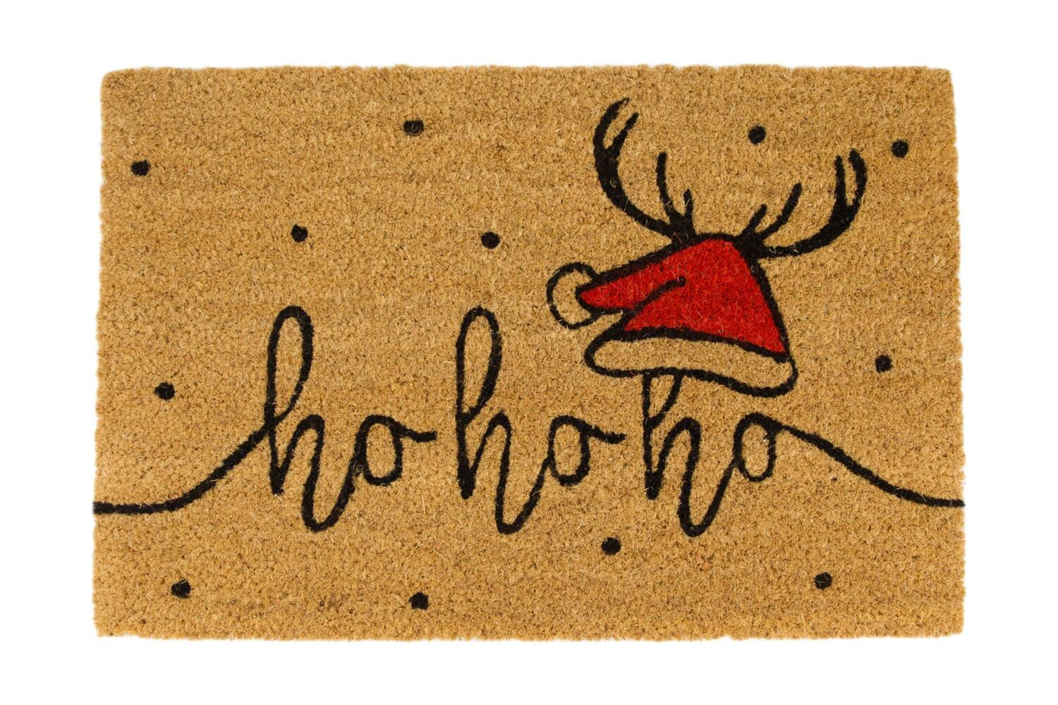 DKNC Deurmat coco - 58x38cm - ho ho ho