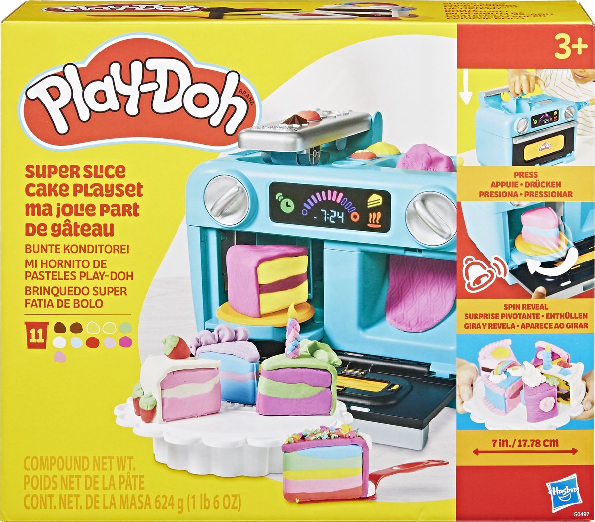 HASBRO Play-Doh playset - super slice cake
