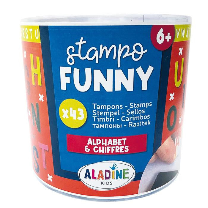 ALADINE Stempels - Funny alfabet