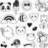 ALADINE Stempels - Funny Kawai