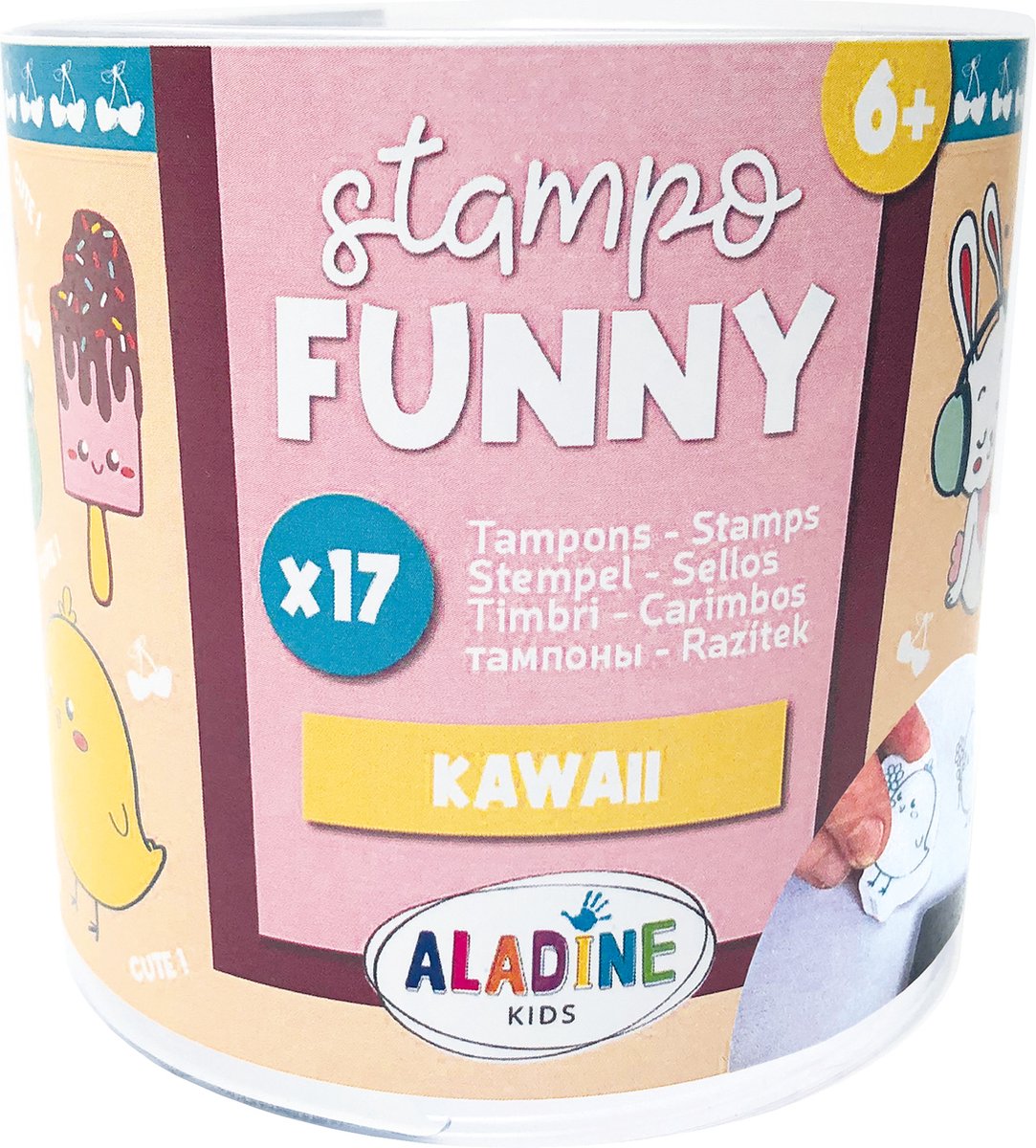 ALADINE Stempels - Funny Kawai