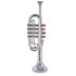 BONTEMPI Trompet 4 noten 37cm - zilver