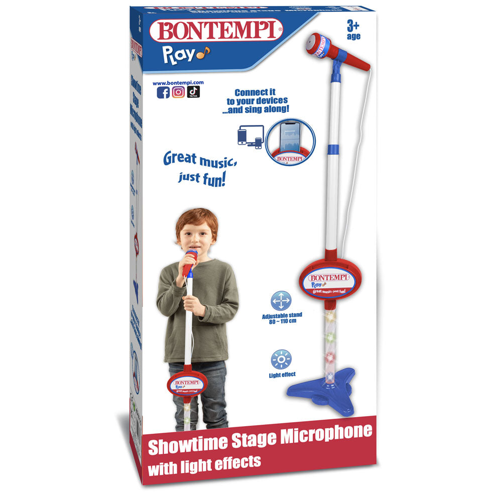 BONTEMPI Showtime stage microfoon met licht effecten