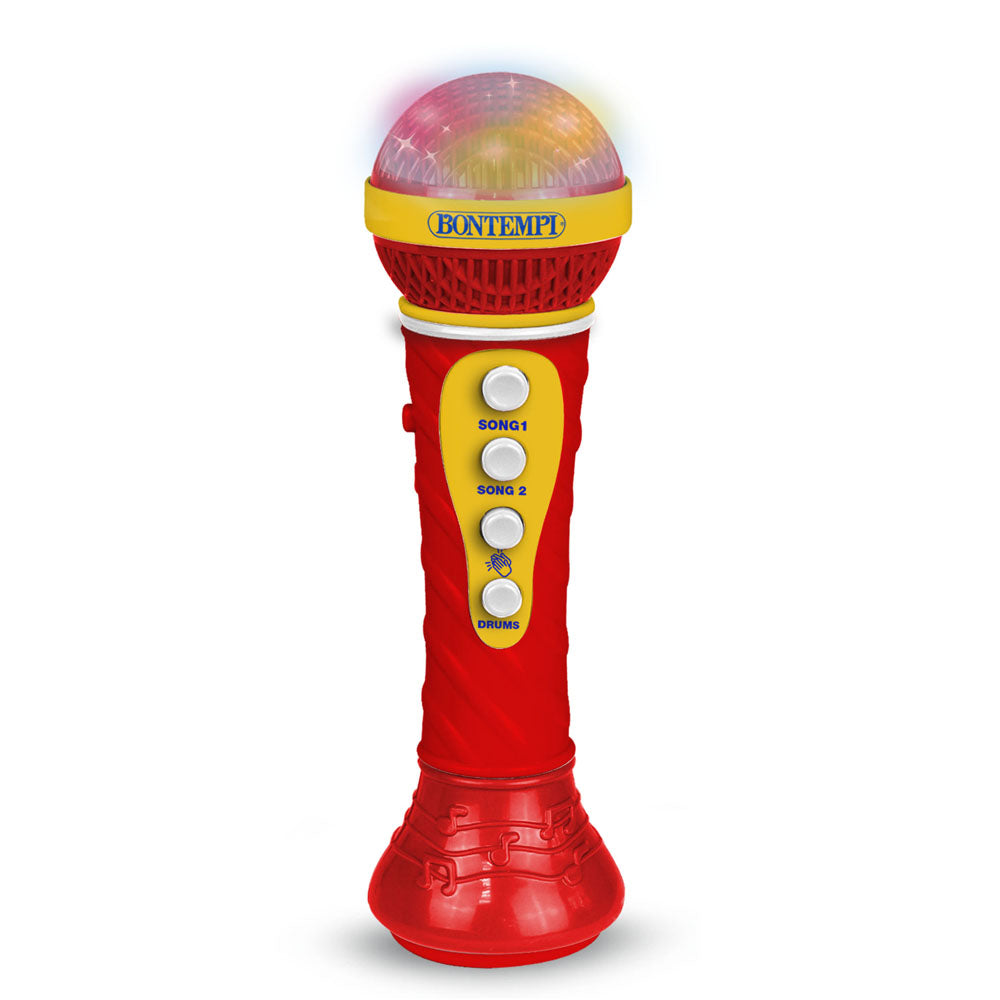 BONTEMPI Karaoke microfoon met licht effecten