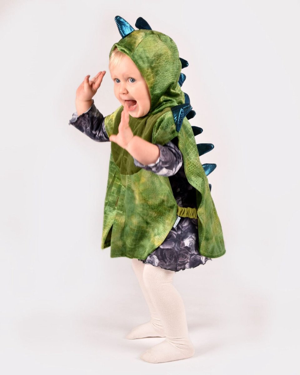 DEN GODA FEN Mini cape draak/ dino - 1/4jaar