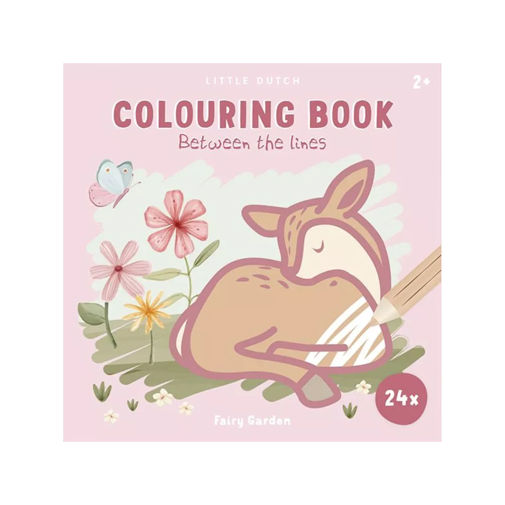 LITTLE DUTCH Kleurboek - Fairy Garden