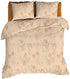 ROMANETTE Les Alpes Dekbedovertrek flanel - 140x200cm - peach/terra