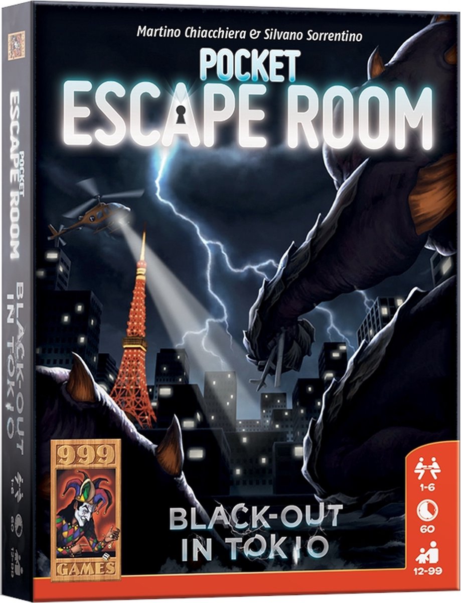 999 GAMES Pocket escape room: Black-out in Tokio