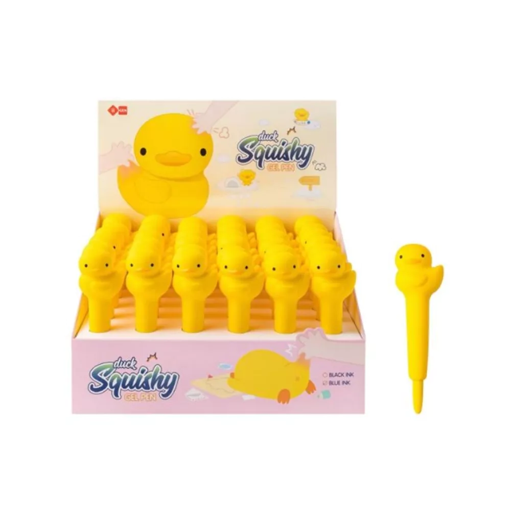 LAZY STARS Squishy gelpen - duck