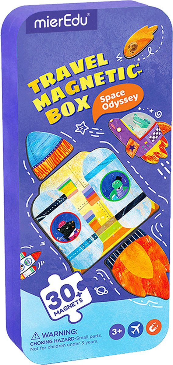 MierEdu magnetische puzzeldoos - Space Odyssey