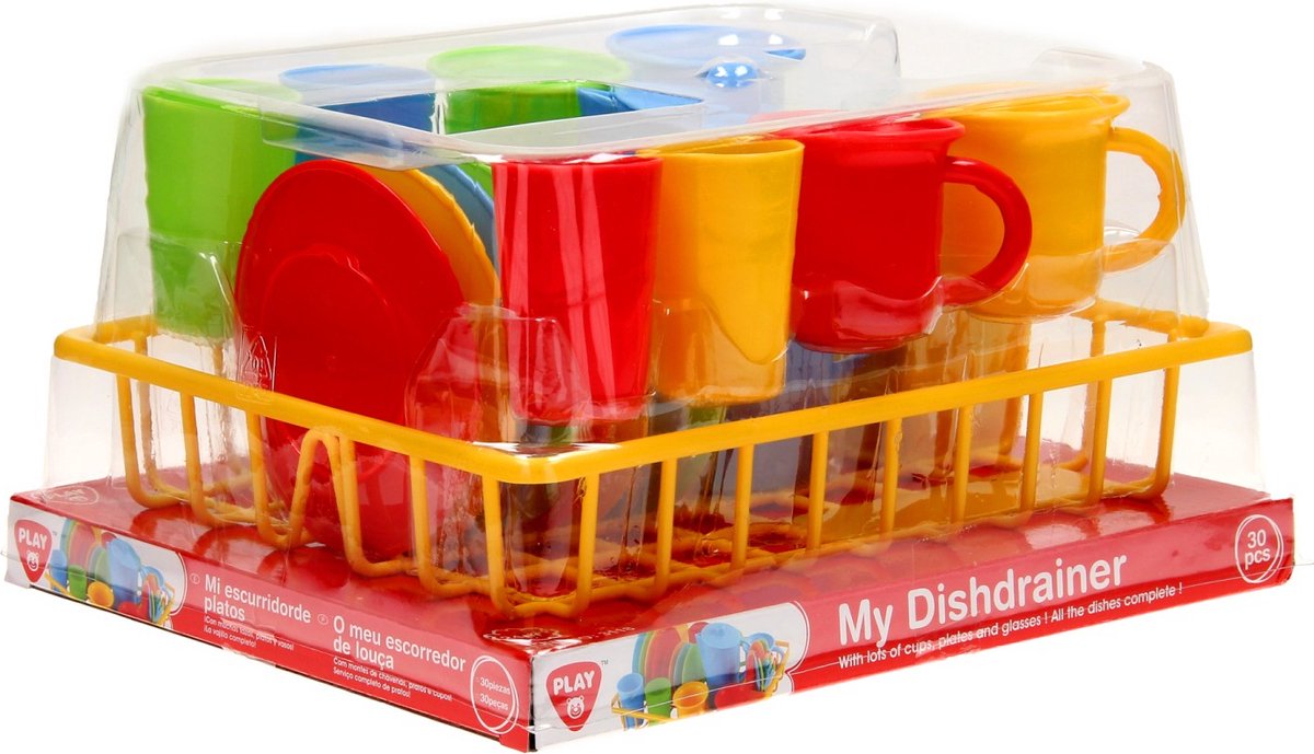 PLAYGO Afdruiprek met servies - 30dlg 10113368