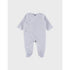 NOUKIES Pyjama - fluweel grijs - 6M