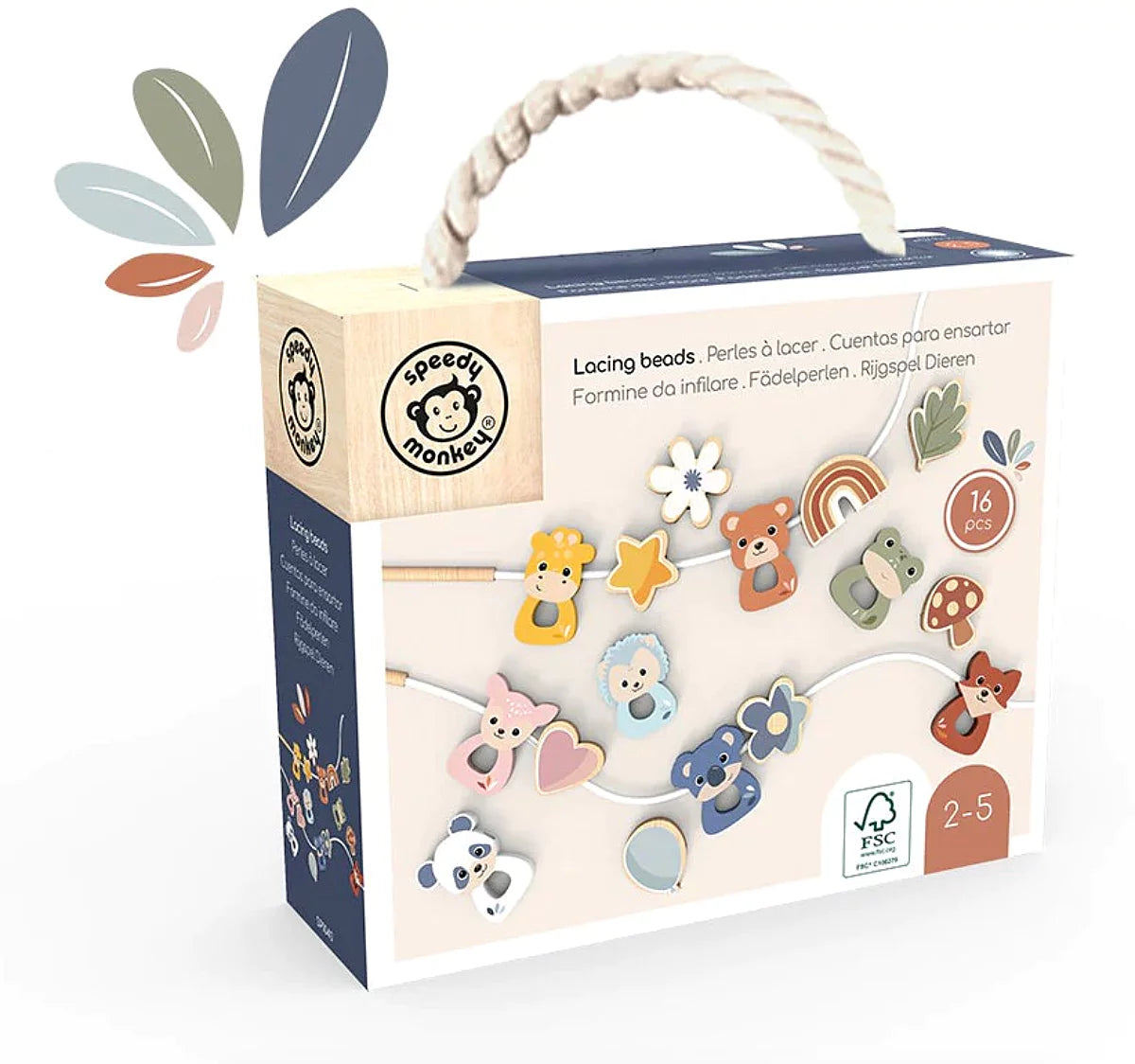 Speedy Monkey - beads ketting
