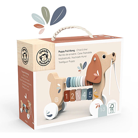Speedy Monkey - puppy trekhondje
