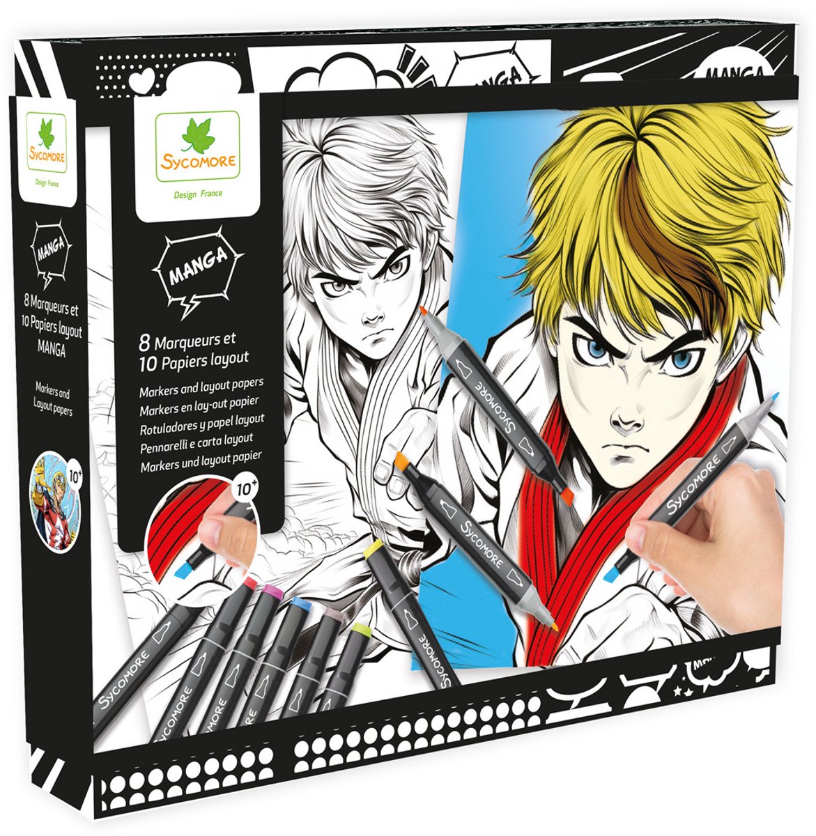 SYCOMORE Layout & markers - heroes
