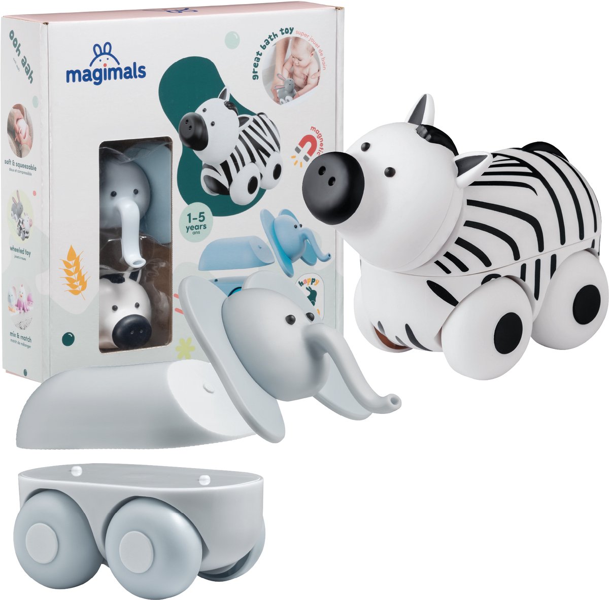 MAGIMALS Wheely Safari box